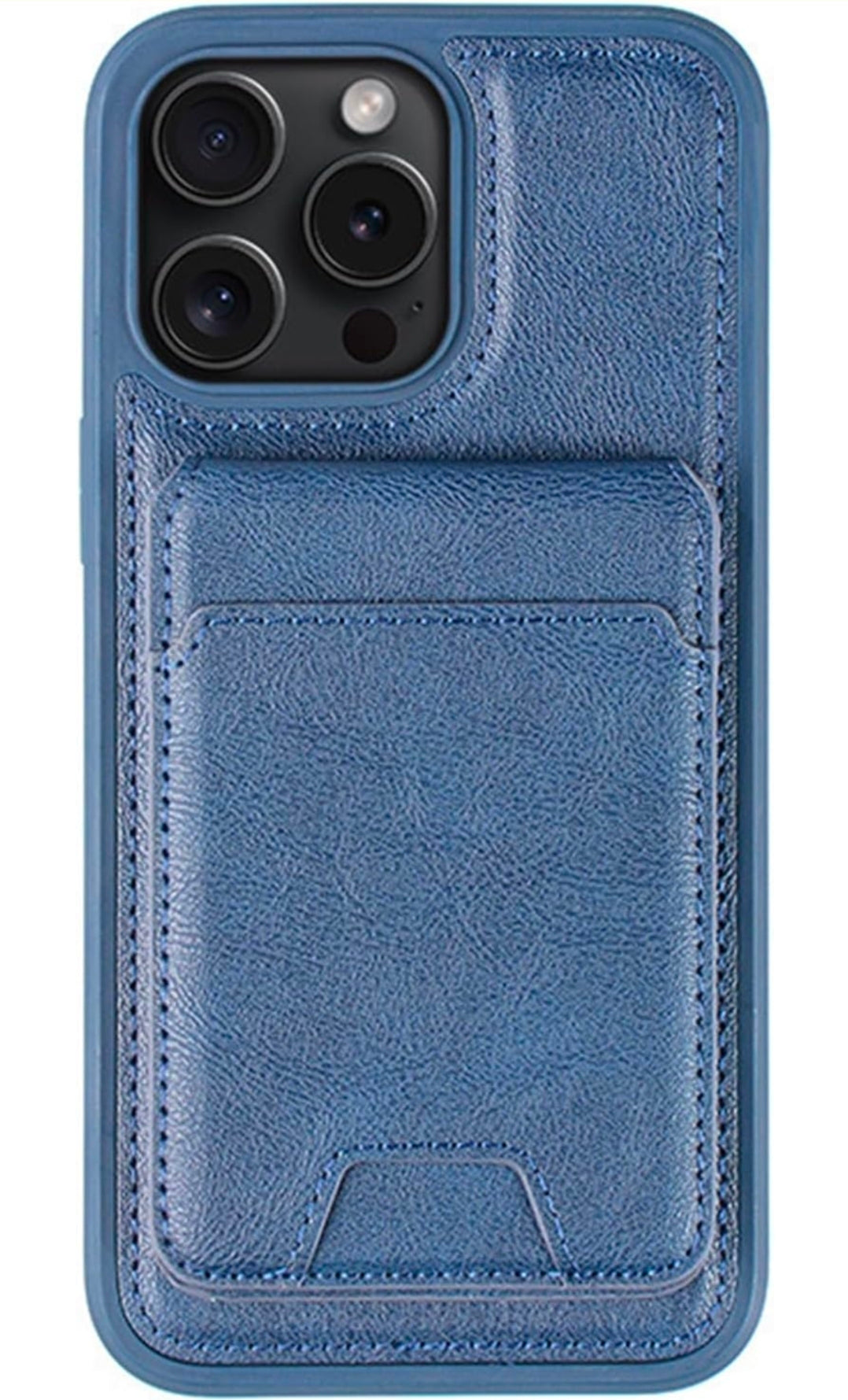 Wallet Case for iPhone 16 Pro Max with Magnetic Detachable Card Holder, Leather Cover and Shock absorbing Protection Shell